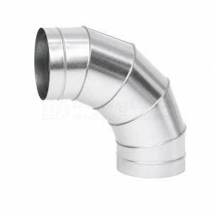 90° Long Radius Fabricated Bend - 80mm