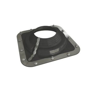 Dektite Combo Roof Pipe Flashing (With Clips) - Black EDPM / 5mm - 60mm