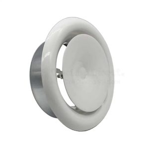 Metal Air Supply Valve with Mounting Ring - 80mm