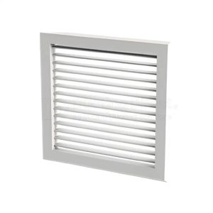 Single Deflection Grille - 150mm x 100mm Neck Size, 195mm x 145mm Overall Size