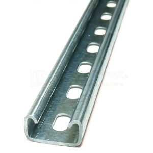 Slotted Channel Heavy Gauge, 41mm x 21mm x 2.5mm, 3m